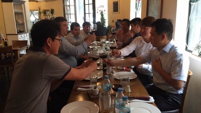 50경찰 관계자들과 상연회 임원단 오찬