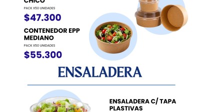 BANDEJAS DELIVERY - PAPELERA BLEU